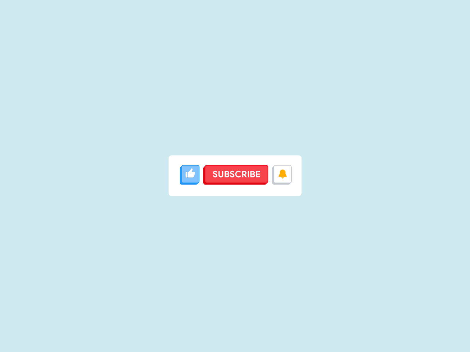 Youtube Subscribe Button Animation by Eugene on Dribbble