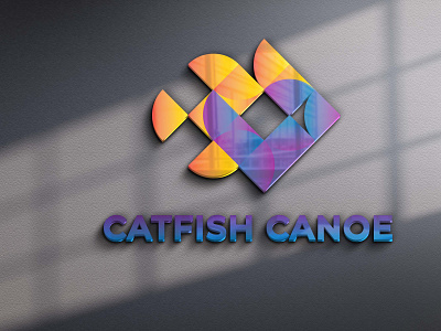 CATFISH LOGO branding design graphic design illustration logo typography vector