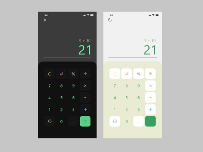 #DailyUI #004 Calculator !