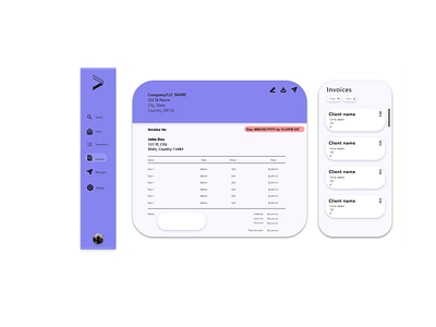 #DailyUI #046 Invoice