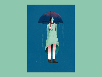 rain illustration illustration art illustrator rain