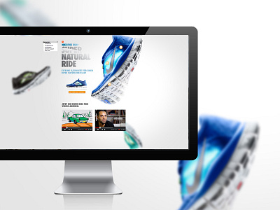 Nike Product specials ecommerce interactive interface nike running screendesign sport ui webdesign