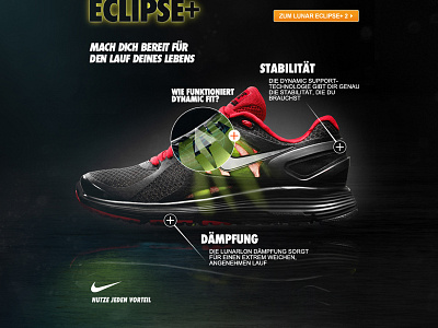 Nike Product specials ecommerce interactive nike running shop sports webdesign