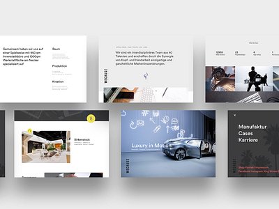 Wecause agency designstudio desktop interface interface design minimal ui ux ux design webdesign website