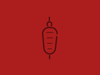 Kebab Icon icon logo pictogram