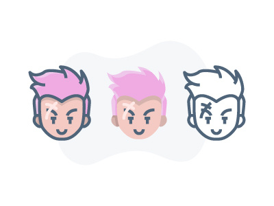 Overwatch - Zarya :) character fps game icon illustration overwatch player