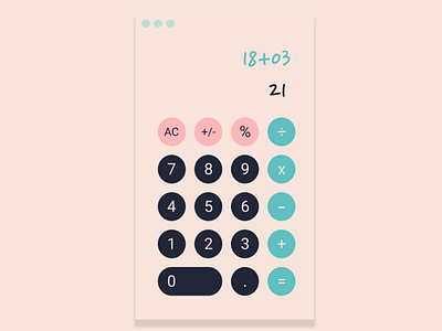 Daily ui 004 - Calculator