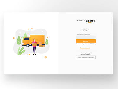 Weekly Warm-Up | Amazon Sign in Screen