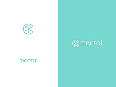eMental logotype branding graphic design logo