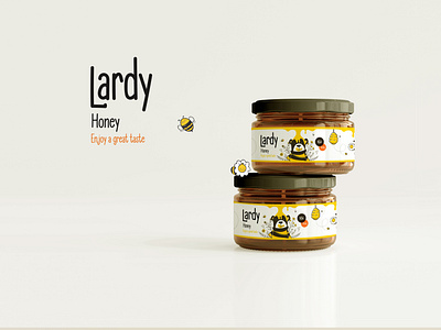 Lardy Honey Label