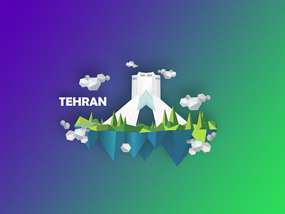 Tehran 3d 2022 3d animation arabic logo branding christmas design emirates graphic design illustration illustrator logo sweden swiss tehran ui vector лого ਲੋਗੋ ロゴ