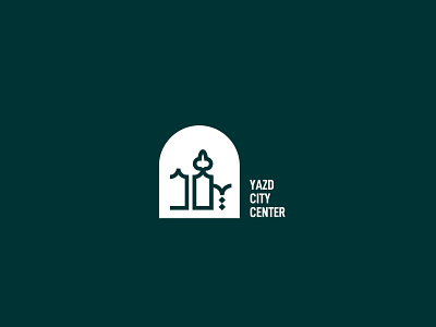 Yazd city center logo design arabic design emirates iran logo logotype mall persian shopping typeface typography yazd