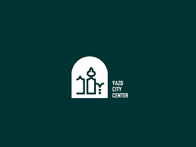 Yazd city center logo design
