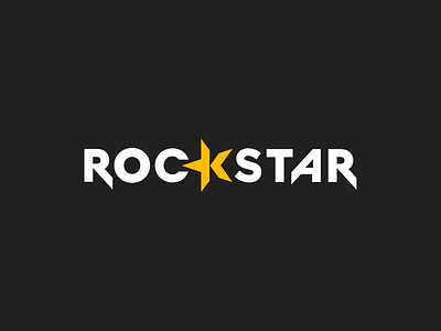 Rockstar ⭐ music music logo rock roll rock band rock music
