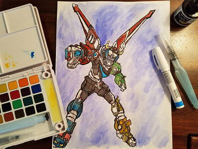 Voltron - Watercolor of the Universe