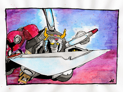 Life comes at u fast, Zarkon... drawing illustration ink voltron watercolor