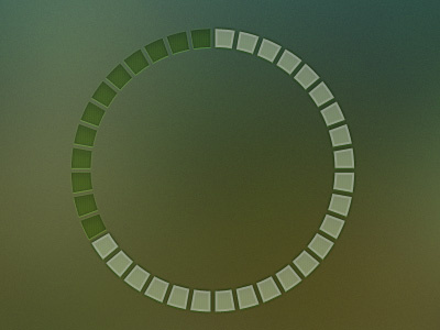 Loader circle concept loader progress ticks