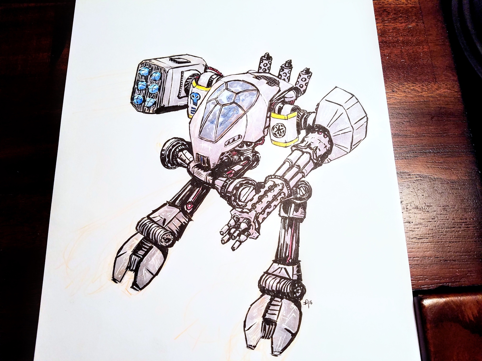 Old Mech Design by Andrew Colclough on Dribbble