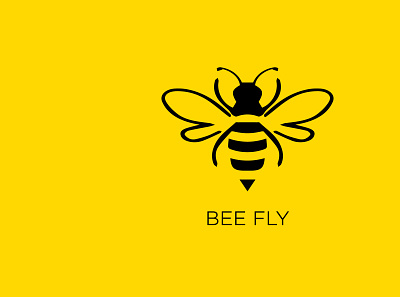 BEE FLY branding graphic design logo