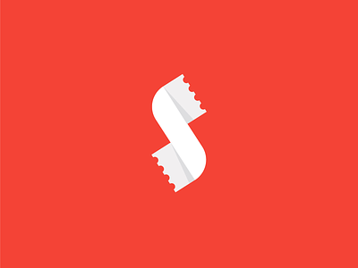 SplitFare app app icon branding icon logo red simple simplicity vector