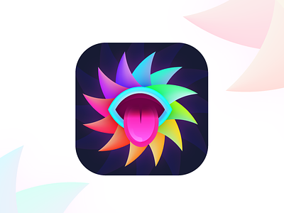 Trippy, Psychedelic App Icon app icon filter icon ios psychedelic app icon trippy