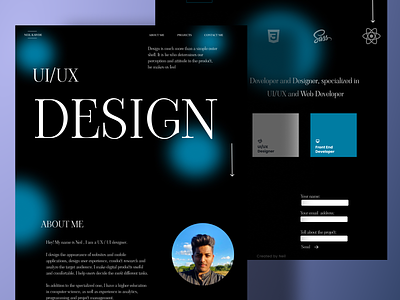 PORTFOLIO DESIGN design portfolio typography ui ux