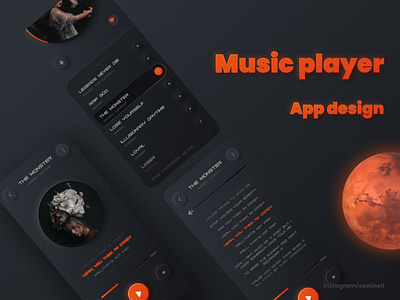 Music Player App Design