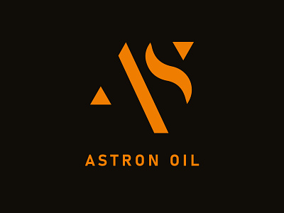 Astron Oil awesome logo banner branding design flyer graphic design identity logo logo design logodesign mockup monogram
