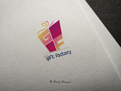 Gift Factory | Logo Design | Dude Dezigns branding design dude dezigns graphic design illustration illustrator logo typography vector