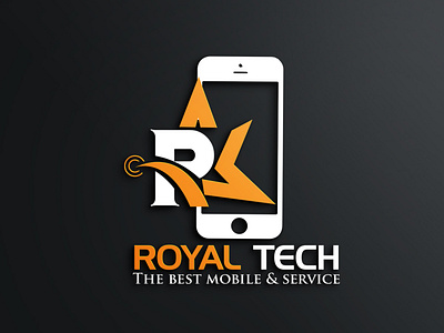 Tech phone logo design 3d animation app branding des design graphic design illustration logo motion graphics ui vector