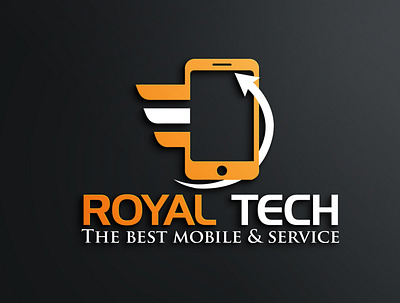 Royal tech logo 3d animation app branding des design graphic design illustration logo motion graphics ui vector