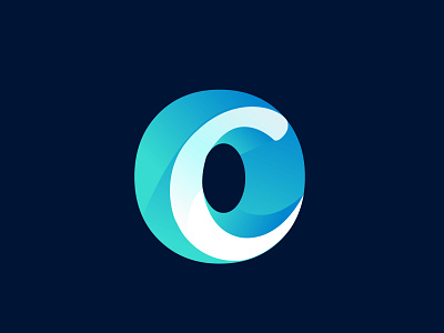 oc | o logo 3d animation app branding des design graphic design illustration logo motion graphics ui vector