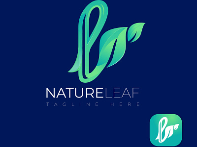 Nature leaf logo design