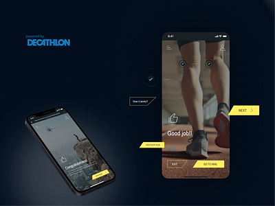 Decathlon Case Study branding design graphic design illustration inspiration ui ux