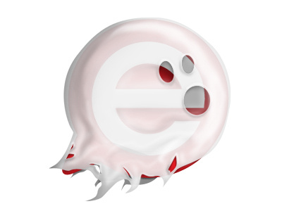 Exsite Ghost boo branding fun ghost halloween haunted icon logo scary