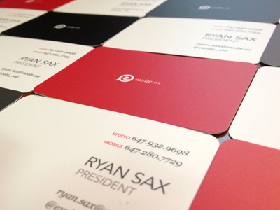 Exsite Business Cards