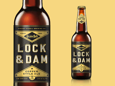 Lock and Dam - industrial alts beer bottle colle mcvoy grainbelt industrial minnesota packaging