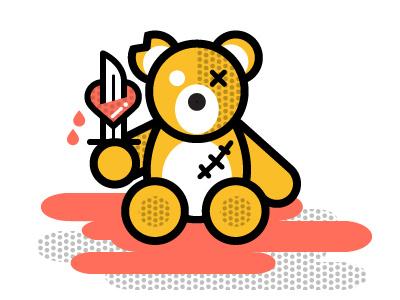 Terror Teddy bear