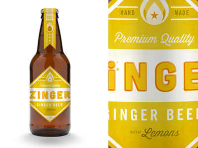 Lemon Ginger Beer beer bottle ginger lemon