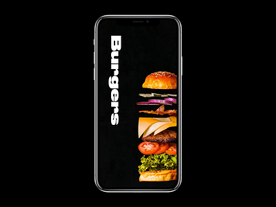 Burgers app animation app application burger buy cocacola cola concept design food fries interaction interface ketchup mockup sauce slider ui ui ux
