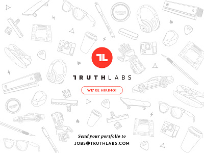Truth Labs is Hiring design digital illustration innovation objects pattern studio
