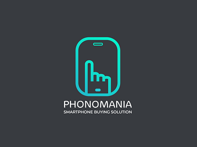 Flat Minimalist Logo Phonomania