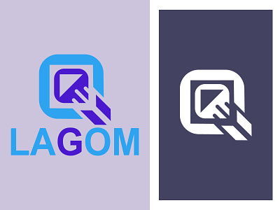 LAGOM LOGO abstract logo branding creative logo design logo logo designer vector