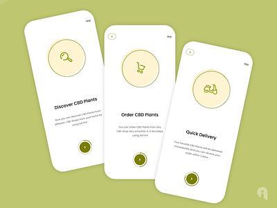 Plants Delivery App Onboarding