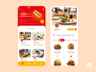 Food Pickup Mobile App