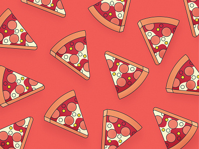 Pizza Pattern icon pattern pizza vector