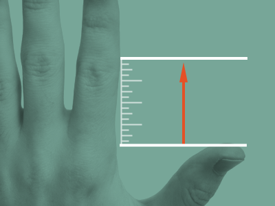 Measure Hand Size ui ux