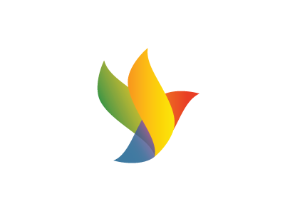 Redcalidad bird brand logo