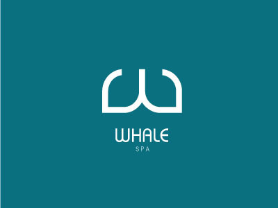 Whale Spa brand branding brasil brazil chile custom design fish id identidade identities identity inspiration letter lettering logo logodesign minimalistic ocean romania simple spa style tipo tipografia tipography type typography w whale