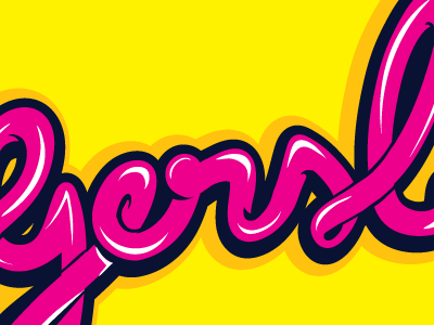 Gerls brand branding brasil brazil chile cursive custom design id identidade identities identity inspiration letter lettering logo logodesign minimalistic romania simple style tipo tipografia tipography type typography vactor